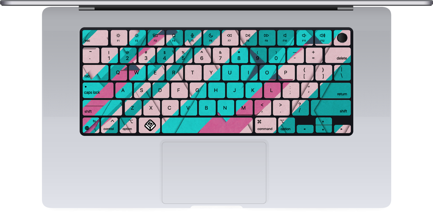 Metric MacBook Keyboard Sticker