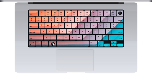 180 Degrees MacBook Keyboard Sticker