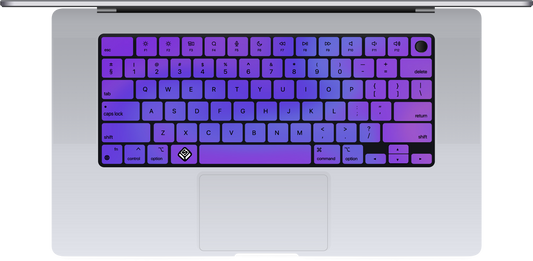 Purple #2 MacBook Keyboard Sticker