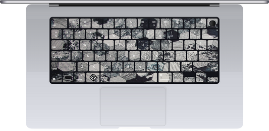 Fly Tile MacBook Keyboard Sticker