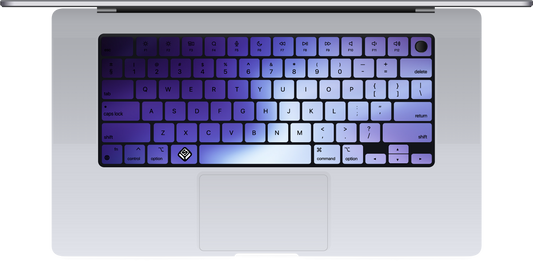 Faded MacBook Keyboard Sticker