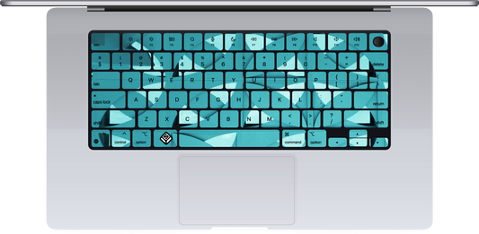 Oval MacBook Keyboard Sticker