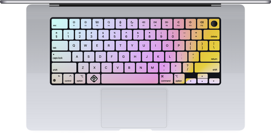 Pink MacBook Keyboard Sticker