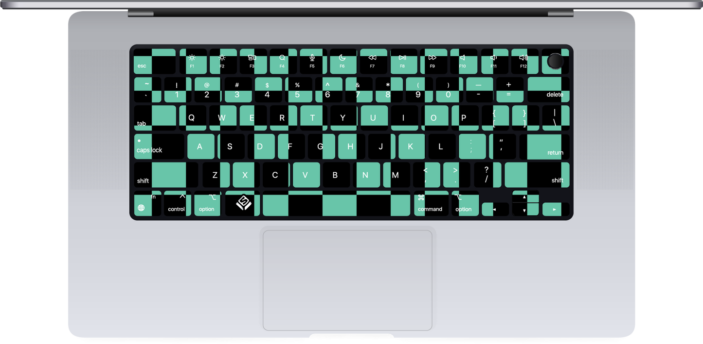 Anime Square MacBook Keyboard Sticker