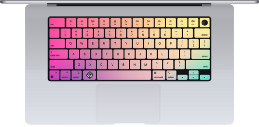 Gradient #3 MacBook Keyboard Sticker