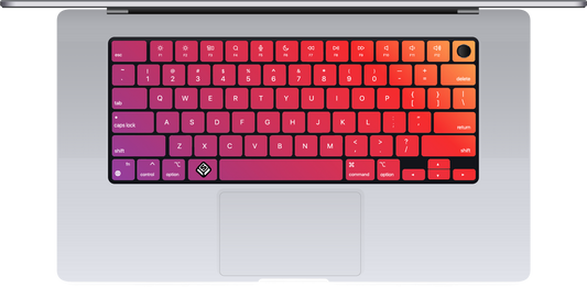 Gradient #5 MacBook Keyboard Sticker