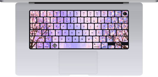 Bloom MacBook Keyboard Sticker