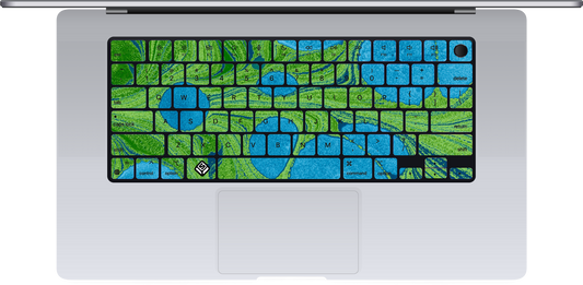 Scale MacBook Keyboard Sticker